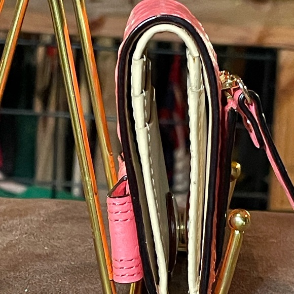 NWT Kate Spade Flamingo Pink Valencia Road Small Bow Wallet - Picture 9 of 11